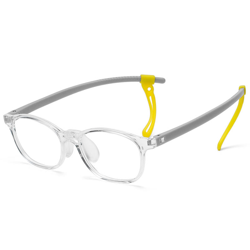 Gafas ópticas con montura de niños superligeras de seguridad flexible para niños50934