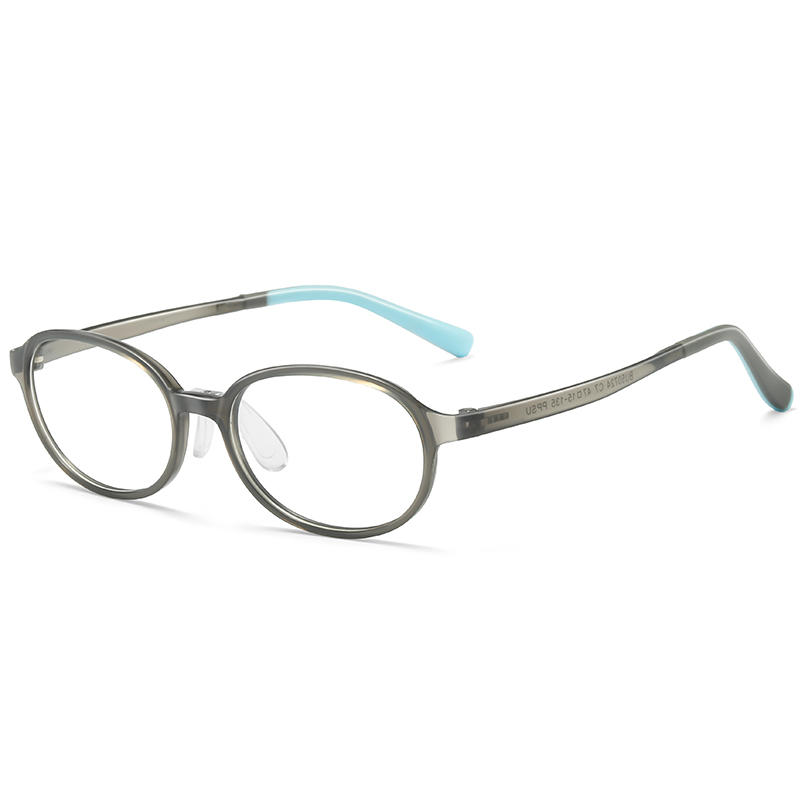 Marcos de gafas ópticas para niños de PPSU unisex con almohadilla de nariz suave y cómoda TR90 Marcos de gafas para niños BU50724