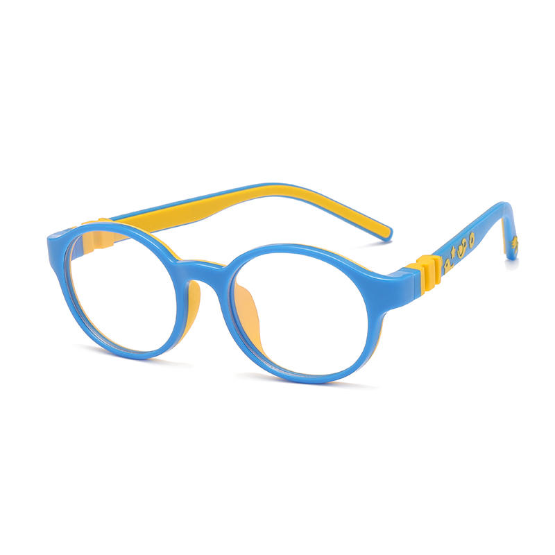 Gafas para niños con logotipo personalizado Nuevo marco de gafas ópticas para computadora para niños con estilo LT6625-c6