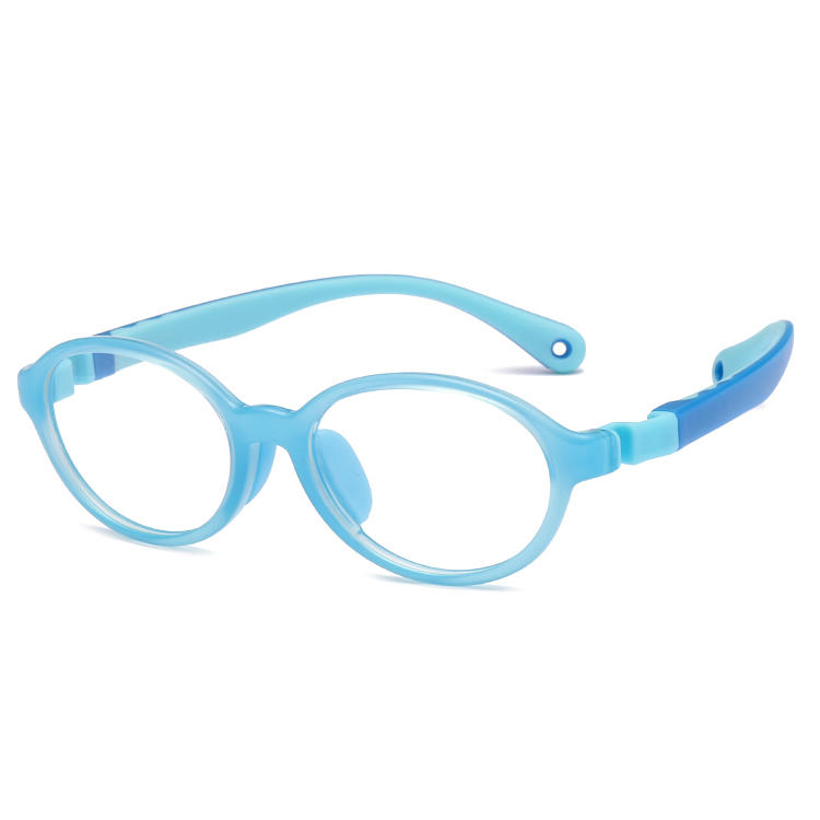 Gafas de marco óptico Tr90 de moda populares redondas elastómero de nailon plegable personalizado nuevo de 2020 LT8002