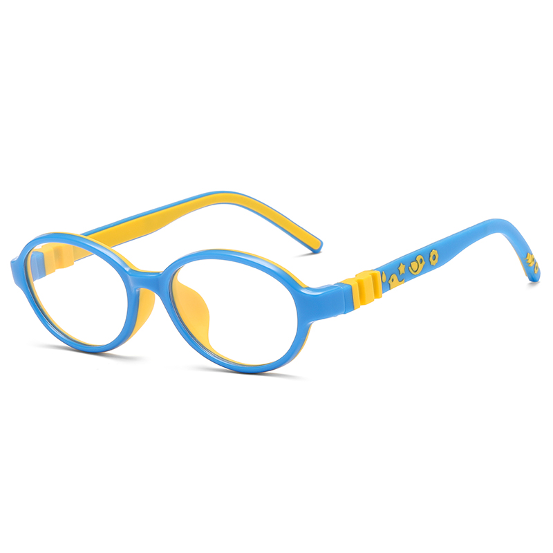 Marco óptico de gafas de diseñador para niños Marcos de gafas esenciales baratos para niños LT6649-c62
