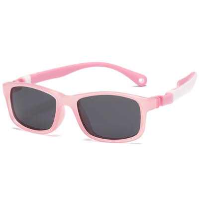 Gafas de sol Tr-90 con lentes transparentes TAC de diseño clásico 2020, Gafas de sol polarizadas para niños 2020 NP0803 (P)