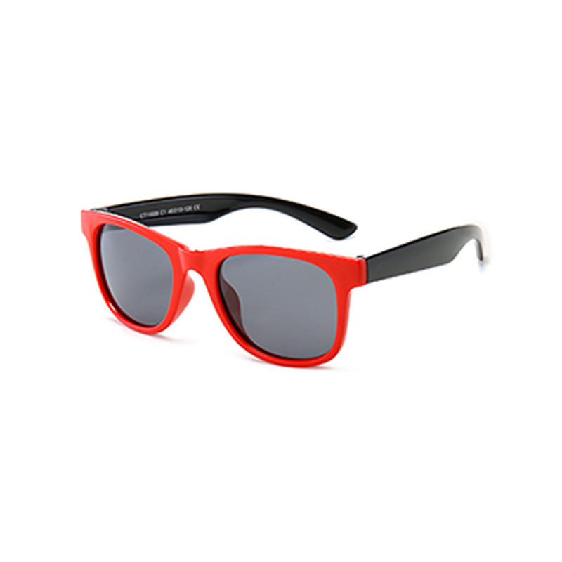 Gafas de sol cuadradas con protección UV de diseño especial y ampliamente utilizadas para niñas y niños 11009-RTS