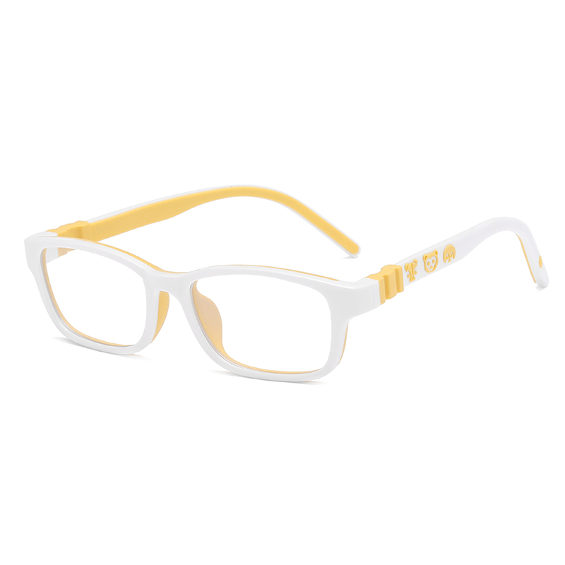 Gafas de seguridad para niños Gafas para ojos flexibles Gafas Tr90 Monturas para niños LT6602-RTS-c5