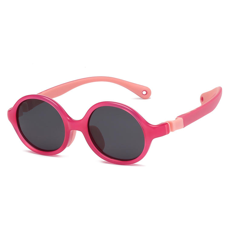 Últimos marcos de gafas redondos rosados de moda, marco óptico de gafas de moda LT8017-RTS
