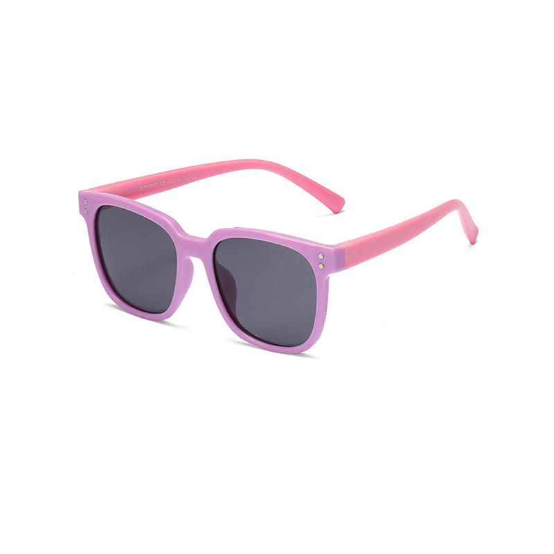 Varias gafas de sol personalizadas redondas para niños con protección UV duradera y promocional 11017-RTS